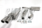 Preview: Simons 2,5 Zoll Edelstahl Sport Auspuffanlage für Audi A6 (C5) Limousine/Avant Motor 2,4/3,0 Bj.6/01-04  Endrohr 2x80mm