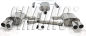 Preview: Simons Duplex 2,75 Zoll Edelstahl Sport Auspuffanlage für Audi A5 Coupe/Sportback 2WD + Quattro Motor 1,8T/2,0T ab Bj.06-11 Endrohr 4x80mm