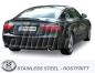 Preview: Simons Duplex 2,75 Zoll Edelstahl Sport Auspuffanlage für Audi A5 Coupe/Sportback 2WD + Quattro Motor 2,0TDi ab Bj.06-11 Endrohr 2x100mm