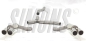 Preview: Simons Duplex 2,75 Zoll Edelstahl Sport Auspuffanlage für Audi A4 (B8) Limousine/Avant 2WD + Quattro Motor /2,7/3,0TDi ab Bj.08-11 Endrohr 4x80mm
