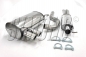 Preview: Simons Edelstahl Sport Auspuffanlage für BMW 325i/330i E90 Limousine/ 325i/330i E91Touring Bj.05-2/07 Endrohr 2x70mm