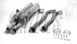 Preview: Simons 2,5 Zoll Edelstahl Sport Auspuffanlage für BMW M3 E36 Limousine/Coupe/Cabrio Endrohr 2x70mm