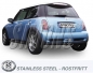 Preview: Simons 2,5 Zoll Edelstahl Sport Auspuffanlage für Mini Cooper S ab Bj.01- Endrohr 2x80mm