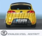 Preview: Simons 3 Zoll Duplex Edelstahl Sport Auspuffanlage für Seat Leon 2,0TFSi/TSi / Leon 2,0TFSi/TSi Cupra/Cupra R ab Bj.05- Endrohr 4x80mm