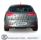 Preview: Simons 3 Zoll Duplex Edelstahl Sport Auspuffanlage für Seat Leon 2,0TFSi/TSi / Leon 2,0TFSi/TSi Cupra/Cupra R ab Bj.05- Endrohr 2x90/140mm