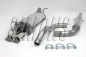 Preview: Simons 2,5 Zoll Edelstahl Sport Auspuffanlage für VW Golf IV Turbo 1,8T/1,9TDi/1,9SDi ab Bj. 96-Endrohr 2x80mm