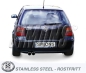 Preview: Simons 2,5 Zoll Edelstahl Sport Auspuffanlage für VW Golf IV Turbo 1,8T/1,9TDi/1,9SDi ab Bj. 96-Endrohr 2x80mm