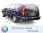 Preview: Simons 2,5 Zoll Chromstahl Sport Auspuffanlage für Volvo 850 GLT/GLE Limousine/Kombi Bj.92-96 S70/V70 2,4 (140-170PS) Bj.97-99 Endrohr 1x100mm