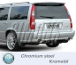 Preview: Simons Duplex 2,75 Zoll Chromstahl Sport Endschalldämpfer für Volvo 850/S70/V70 Turbo 4WD Bj.-00 Endrohr 2x90/120mm