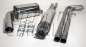 Preview: Simons 2,5 Zoll Edelstahl Sport Auspuffanlage für Volvo V70N Turbo 2WD 2,5T/T5/2,4D/D5 ab Bj. 6/04- Endrohr 1x100mm
