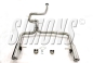 Preview: Simons Duplex 2,5 Zoll Edelstahl Sport Auspuffanlage für Volvo V70 III 2WD 1,6D/2,0D/2,4D/D3/D5 ab Bj.07- Endrohr 2x100mm