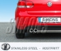 Preview: Simons 3 Zoll Edelstahl Sport Auspuffanlage für VW Golf V GTi/GTi Edition 30 (2,0TFSi) ab Bj.04- Golf V 1,4TSi/1,4TSi GT ab Bj. 07- Golf VI 1,4TSi/1,8TSi ab Bj.09- Endrohr 2x80mm