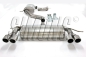 Preview: Simons 3 Zoll Duplex Edelstahl Sport Auspuffanlage für VW Golf V GTi/GTi Edition 30 (2,0TFSi) ab Bj.04- Golf V 1,4TSi/1,4TSi GT ab Bj. 07- Golf VI 1,4TSi/1,8TSi ab Bj.09- Endrohr 4x80mm