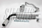 Preview: Simons aluminierte Stahl Sport Auspuffanlage für Volvo 240/242/244/245 B17/B19/B21/B23 ab Bj.85- Endrohr 1x80mm