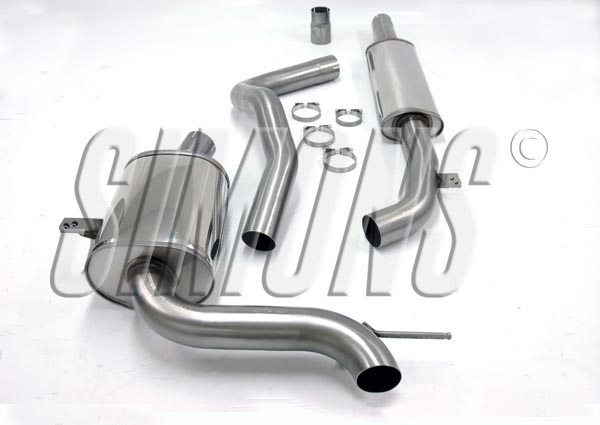 Simons 3 Zoll Edelstahl Sport Auspuffanlage für Renault Megane III 2,0 RS 250PS ab Bj.10-
