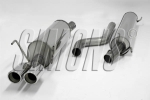Simons 2,5 Zoll Edelstahl Sport Auspuffanlage für Opel Astra G Caravan 1,4/1,6/1,8/2,0/2,2  ab Bj.98- Endrohr 2x80mm