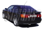 Simons 2,5 Zoll Edelstahl Sport Auspuffanlage für Audi 80/90 + Coupe Typ 89 Motor 1,6/1,8/1,9/2,0/2,2/2,3 Bj.9/86-91 Endrohr 2x70mm